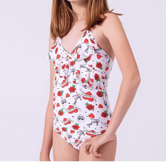 🔥3/$42 w FREE SHIPPING🔥 NWT Girls AS ROSE RICH Swimsuit UPF50+ - Picture 4 of 6